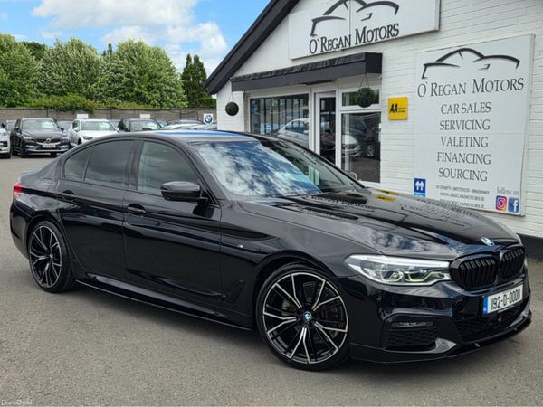 BMW 5-Series Saloon, Diesel, 2019, Black