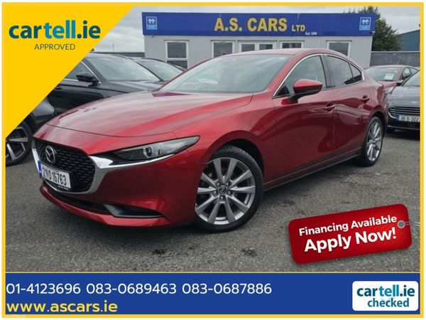 Mazda Mazda3 Saloon, Petrol, 2021, Red
