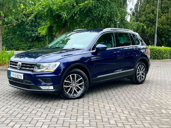 Volkswagen Tiguan SUV, Diesel, 2017, Blue