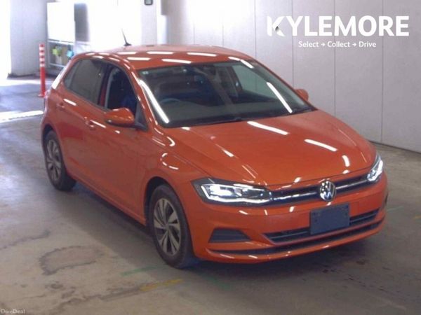Volkswagen Polo Hatchback, Petrol, 2021, Orange