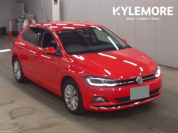 Volkswagen Polo Hatchback, Petrol, 2019, Red