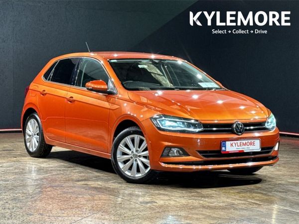 Volkswagen Polo Hatchback, Petrol, 2018, Orange