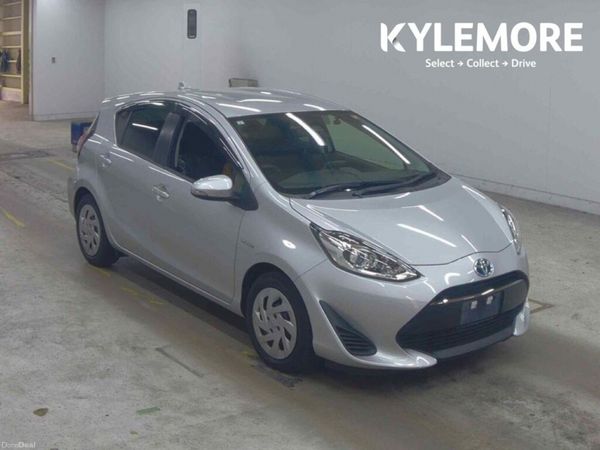 Toyota Aqua Hatchback, Petrol Hybrid, 2019, Silver