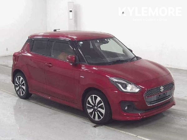 Suzuki Swift Hatchback, Petrol Hybrid, 2018, Red