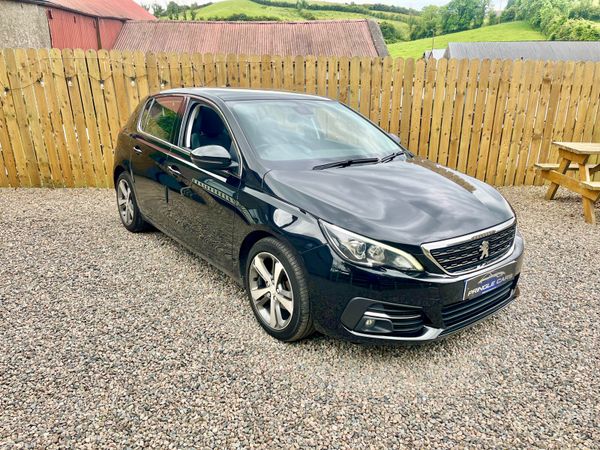 Peugeot 308 Hatchback, Petrol, 2019, Black