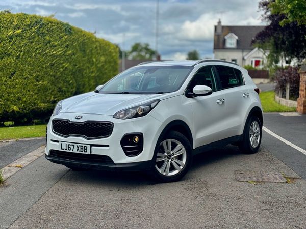 Kia Sportage SUV, Diesel, 2017, White