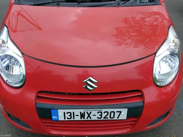 Suzuki Alto Hatchback, Petrol, 2013, Red