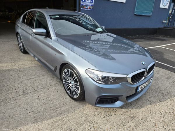 BMW 5-Series Saloon, Diesel, 2018, Grey