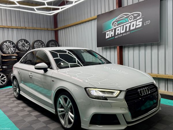Audi A3 Saloon, Petrol, 2017, White