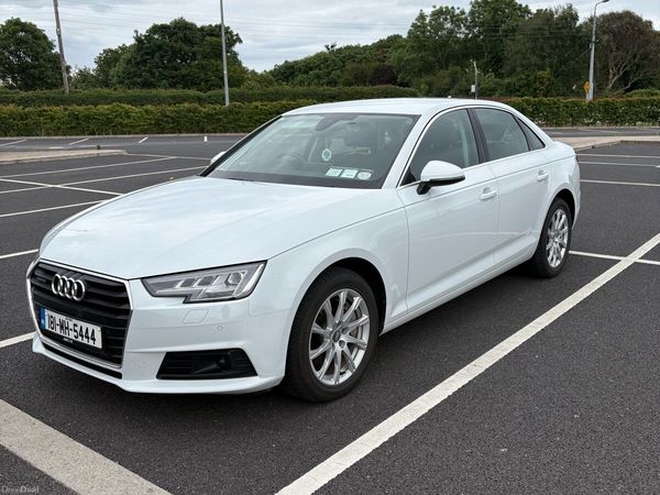 Audi A4 Saloon, Petrol, 2018, White