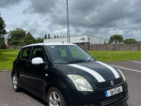 Suzuki Swift Hatchback, Petrol, 2008, Black