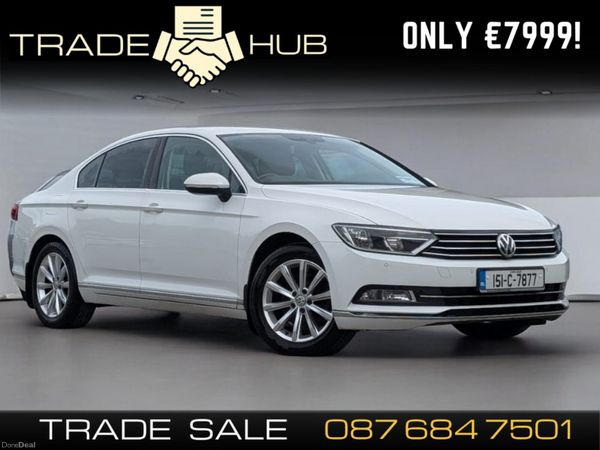 Volkswagen Passat Saloon, Diesel, 2015, White
