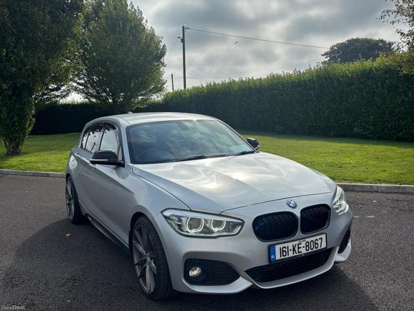 BMW 1-Series Hatchback, Diesel, 2016, Silver