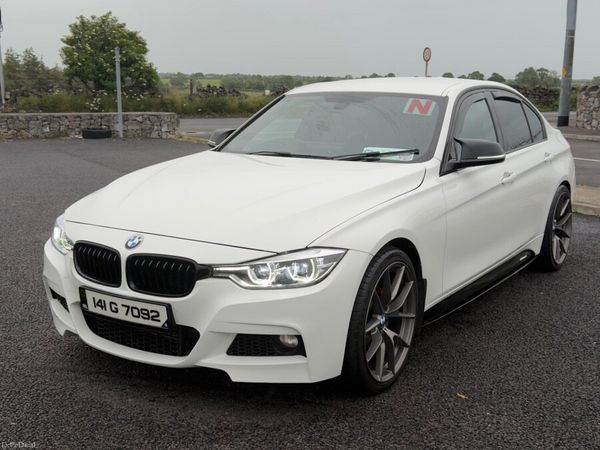 BMW 3-Series Saloon, Diesel, 2014, White