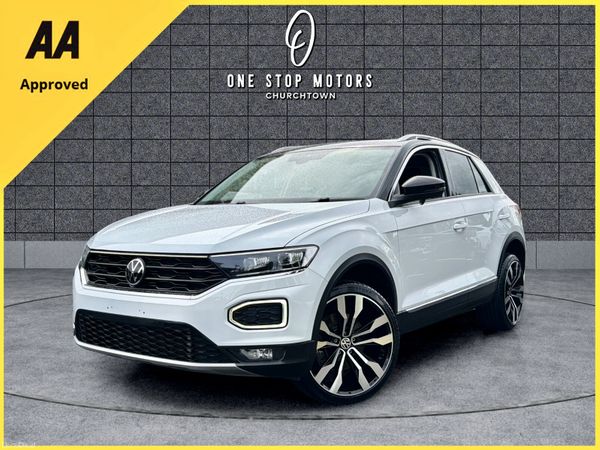 Volkswagen T-Roc Hatchback, Diesel, 2021, White