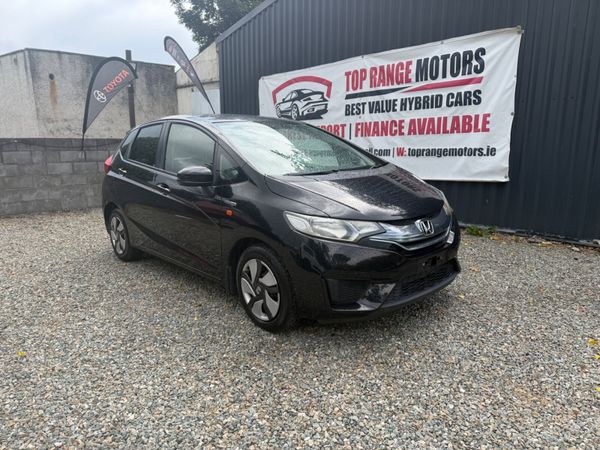 Honda Fit Hatchback, Petrol Hybrid, 2014, Black
