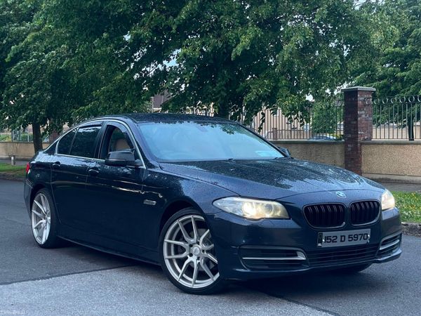 BMW 5-Series Saloon, Diesel, 2015, Blue