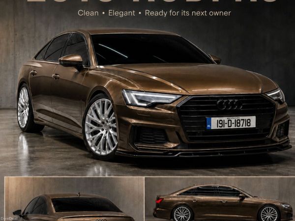 Audi A6 Saloon, Diesel, 2019, Brown