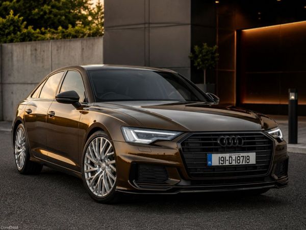 Audi A6 Saloon, Diesel, 2019, Brown