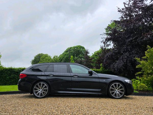 BMW 5-Series Estate, Diesel, 2017, Black