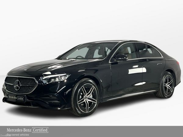 Mercedes-Benz E-Class Saloon, Petrol Plug-in Hybrid, 2024, Black