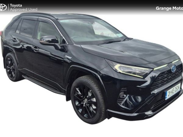 Toyota RAV4 SUV, Petrol Hybrid, 2021, Black