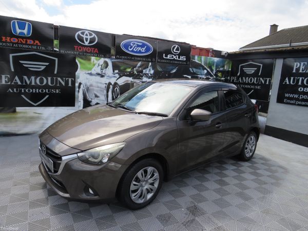 Mazda Demio Hatchback, Petrol, 2017, Brown