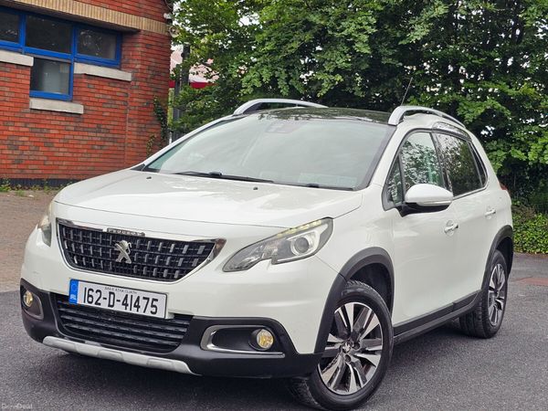 Peugeot 2008 Hatchback, Petrol, 2016, White