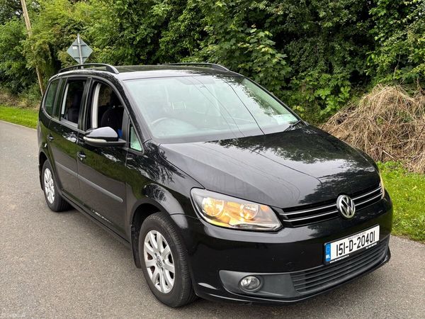Volkswagen Touran MPV, Diesel, 2015, Black