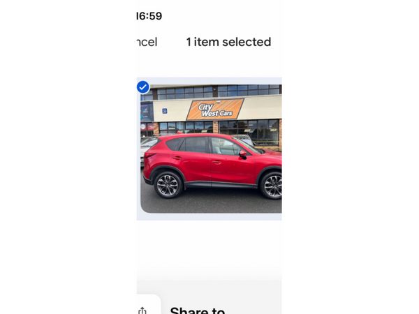 Mazda CX-5 SUV, Diesel, 2017, Red