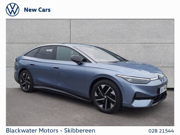 Volkswagen ID.7 Hatchback, Electric, 2026, Blue
