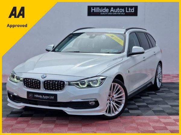 BMW 3-Series Estate, Diesel, 2017, White