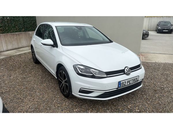 Volkswagen Golf Hatchback, Petrol, 2019, White