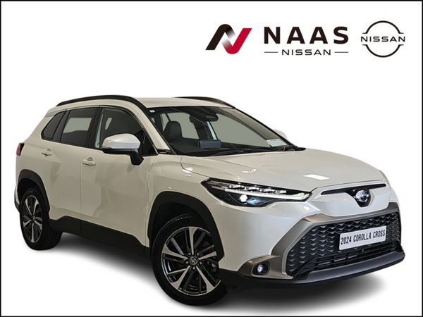 Toyota Corolla Cross Hatchback, Petrol Hybrid, 2024, White