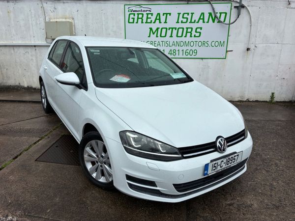 Volkswagen Golf Hatchback, Petrol, 2015, White