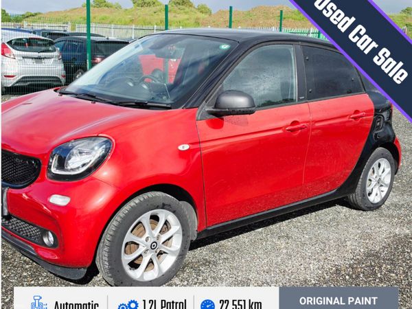 Smart Forfour Hatchback, Petrol, 2017, Red