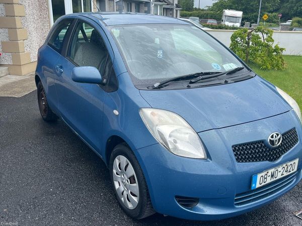Toyota Yaris Hatchback, Petrol, 2008, Blue