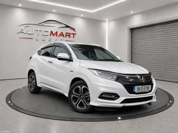 Honda Vezel SUV, Petrol Hybrid, 2019, White