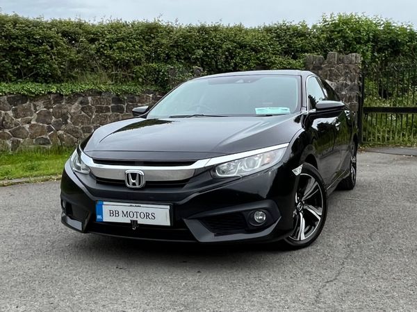 Honda Civic Saloon, Diesel, 2019, Black