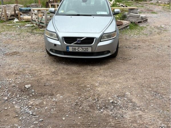 Volvo S40 Saloon, Ethanol Petrol, 2008, Silver