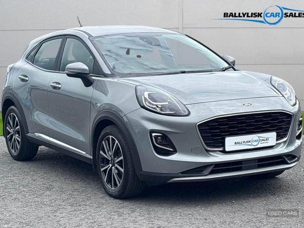 Ford Puma SUV, Petrol Hybrid, 2024, Silver