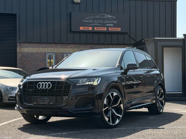 Audi Q7 SUV, Diesel Hybrid, 2020, Black