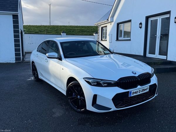 BMW 3-Series Saloon, Petrol Plug-in Hybrid, 2024, White