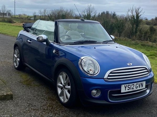 Mini Cooper Convertible, Petrol, 2012, Blue