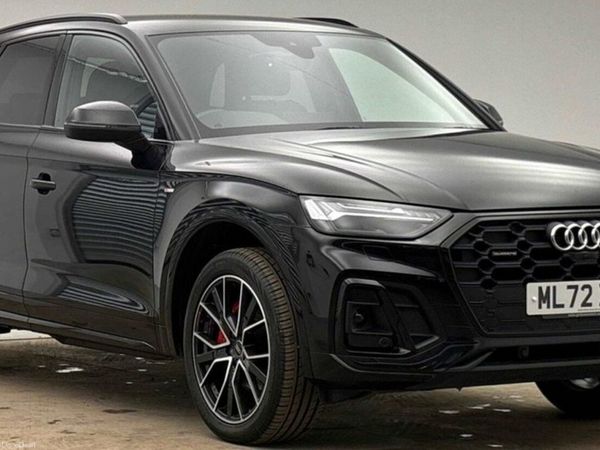 Audi Q5 SUV, Diesel Hybrid, 2022, Black