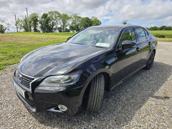 Lexus GS Saloon, Petrol Hybrid, 2014, Black
