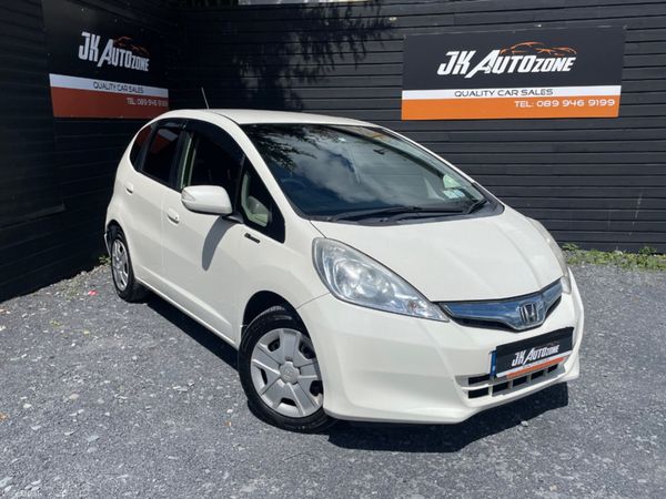 Honda Fit Hatchback, Petrol Hybrid, 2012, White