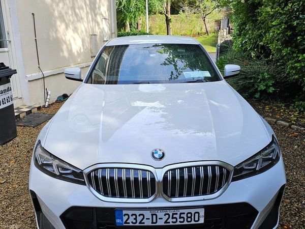 BMW 3-Series Saloon, Petrol, 2023, White