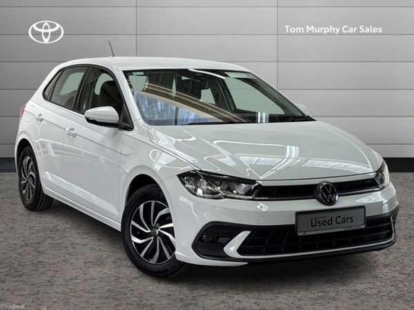 Volkswagen Polo Hatchback, Petrol, 2023, White