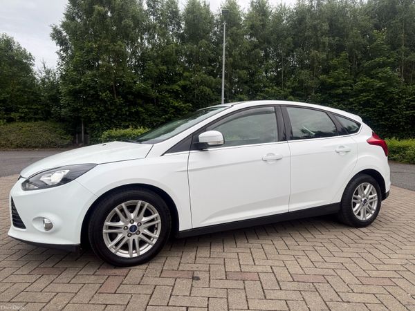 Ford Focus Hatchback, Diesel, 2013, White
